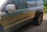 Фендера - расширители колесных арок Toyota Land Cruiser 100 (LLDPE)