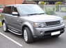 Пороги - подножки + защита под пороги ABS для Land Rover Range Rover Sport 2006-2013