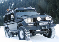 Усиленный шноркель Lldpe Toyota Land Cruiser Prado 75-78