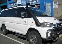 Усиленный шноркель Lldpe Mitsubishi Delica p8w