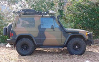 Усиленный шноркель Lldpe Mitsubishi Pajero 1