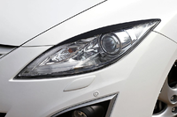 Накладки на фары (реснички) Mazda 6 2007-2010