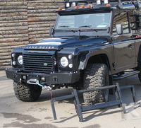 Силовой передний бампер Land Rover Defender со съёмным кенгурином