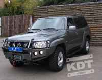 Силовой передний бампер Nissan Patrol Y61 #2