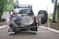 Задний силовой бампер Nissan Patrol Y61 без калиток