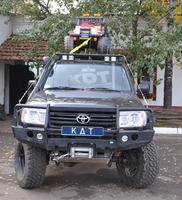 Силовой передний бампер Элеганс Toyota Land Cruiser 105