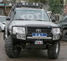 Силовой передний бампер Элеганс Toyota Land Cruiser 100