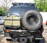 Задний силовой бампер Toyota Land Cruiser 105