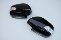 Корпуса зеркал Toyota Land Cruiser 100 / Lexus LX 470 (черные)