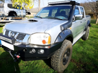 Фендера - расширители колесных арок Nissan NP300 D22, YD25 2008+