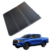 Крышка багажника жесткая (3 секции) Toyota Hilux 2015-2022