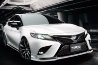 Обвес TRD на Toyota Camry 70 (передняя губа) WS