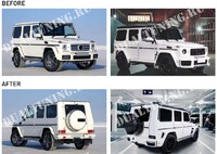 Рестайлинг комплект GBT Mercedes G-class G65 W463 1991-2017 в дизайн G65 W464