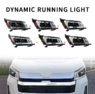 Фары тюнинг Toyota Hiace H300 2019+ (полностью диодные)
