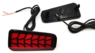 Стопы LED (катафоты) Toyota Alphard / Vellfire 30 в задний бампер 3 режима