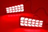 Стопы LED (катафоты) Toyota Alphard / Vellfire 30 в задний бампер 3 режима