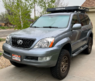 Решетка TRD Lexus GX470 2002-2009 черная (антихром)
