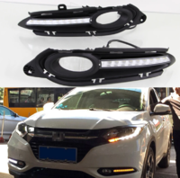 Ходовые огни LED в рамки туманок для Honda Vezel