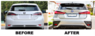 Стопы со спойлером Lexus CT200h 2010-2022
