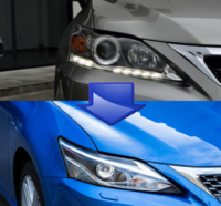 Фары тюнинг на Lexus CT200h стиль 2020+ LED