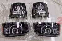 Фары + стопы тюнинг Land Rover Discovery 4 LR4 2014 2015 2016