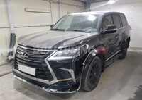 Фендера - расширители колесных арок Lexus LX570 2016+ под обвес Modellista