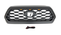 Решетка радиатора тюнинг LED с огнями Toyota Tacoma 2019 #2
