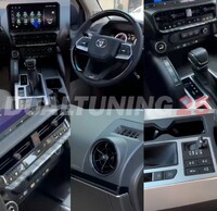 Рестайлинг салона Toyota Land Cruiser Prado 150 в стиль Prado 250