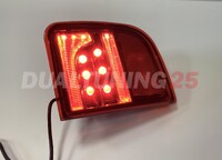 Катафоты - стопы в бампер Toyota Land Cruiser 200 2008-2015 (стиль 2016)