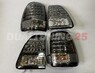 Стопы Toyota Land Cruiser 100 1998-2007 (стиль Lexus) дымчатые