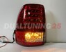 Стопы Toyota Land Cruiser 100 1998-2007 (стиль Lexus) красные