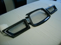 Решетка радиатора Subaru Impreza 2005-2007 (карбон)