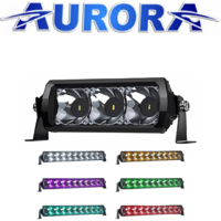 Светодиодная балка Aurora 9 диодов 45 Ватт ALO-D6T-6-P23Q дальний +RGB