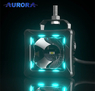 Светодиодная фара дополнительного света Aurora 6 диодов 30W +ПОДСВЕТКА
