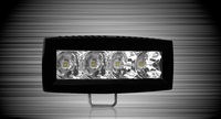 Светодиодная оптика Аврора 4 диода 20 w плоская, ДАЛЬНИЙ. ALO-L-4-P7D1