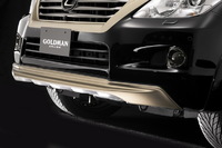 Накладка на передний бампер "Goldman Cruise" Lexus LX 570 2007-2012