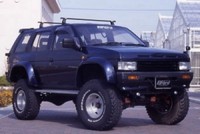Фендера - расширители колесных арок Nissan Terrano D21 (9см)