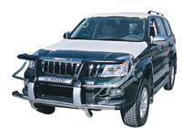 Дуга метал - защита переднего бампера Toyota Land Cruiser Prado 120