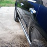 Пороги труба Chevrolet Tahoe (d76)