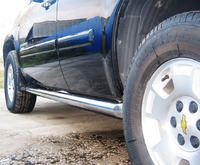 Пороги труба Chevrolet Tahoe (d76)