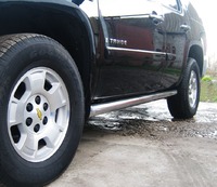 Пороги труба Chevrolet Tahoe (d76) #3