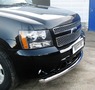 Защита переднего бампера - дуга Chevrolet Tahoe (d76)