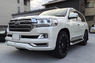 Обвес с ДХО Modellista NEON для Toyota Land Cruiser 200 2016+ (двойной выхлоп)