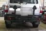 Бампер силовой задний РИФ для Toyota Land Cruiser 105
