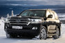 Бампер передний + решетка радиатора Toyota Land Cruiser 200 2015-2016+