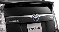 Накладки хром на заднюю дверь Toyota Prius 20/30 (около эмблемы)