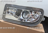  Туманки диодные Toyota Land Cruiser 100 с линзой