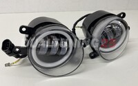 Светодиодные туманки LED + глазки на Toyota / Lexus