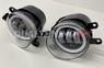 Светодиодные туманки LED + глазки на Toyota / Lexus