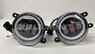 Светодиодные туманки LED + глазки на Toyota / Lexus